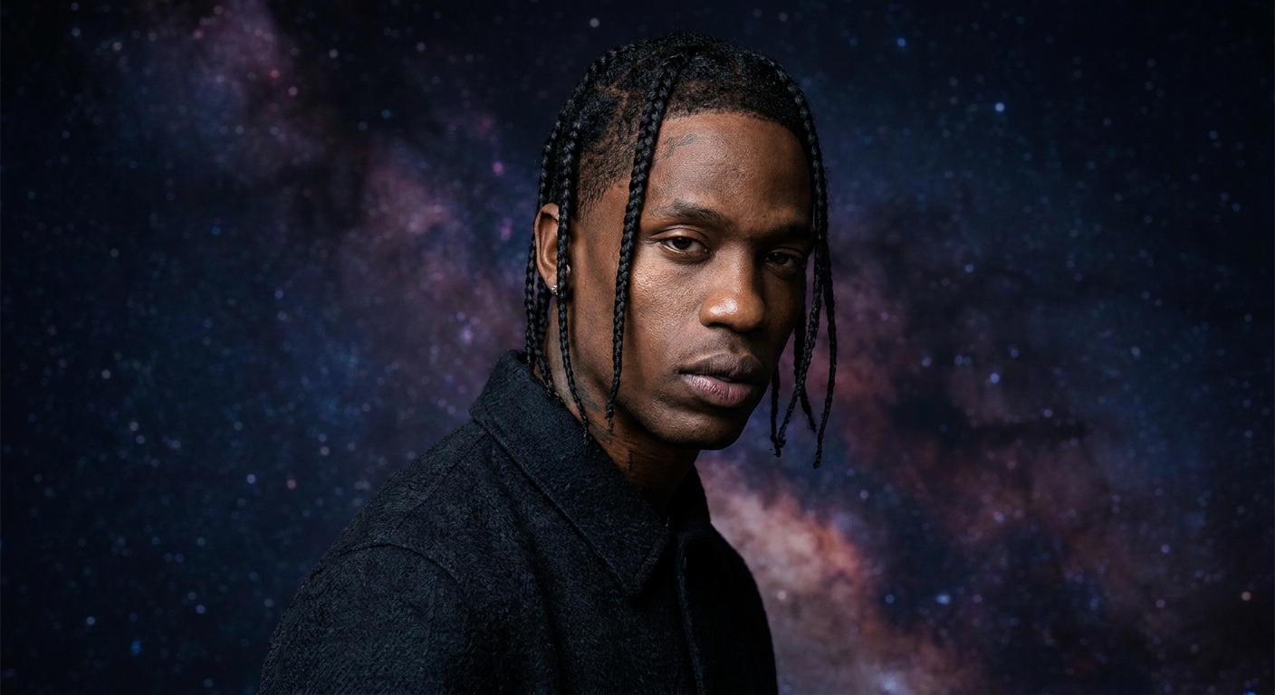 Portrait of Travis Scott
