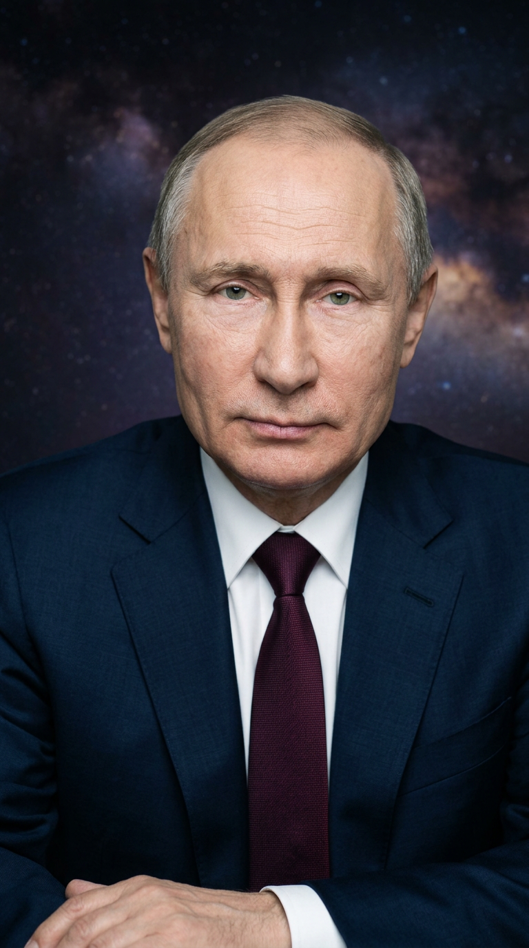 Portrait of Vladimir Putin