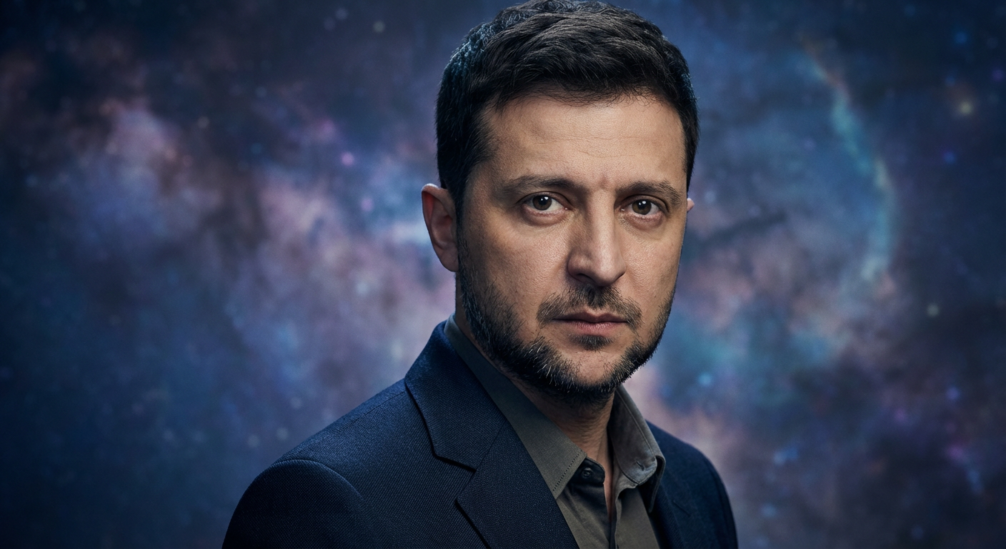 Portrait of Volodymyr Zelenskyy