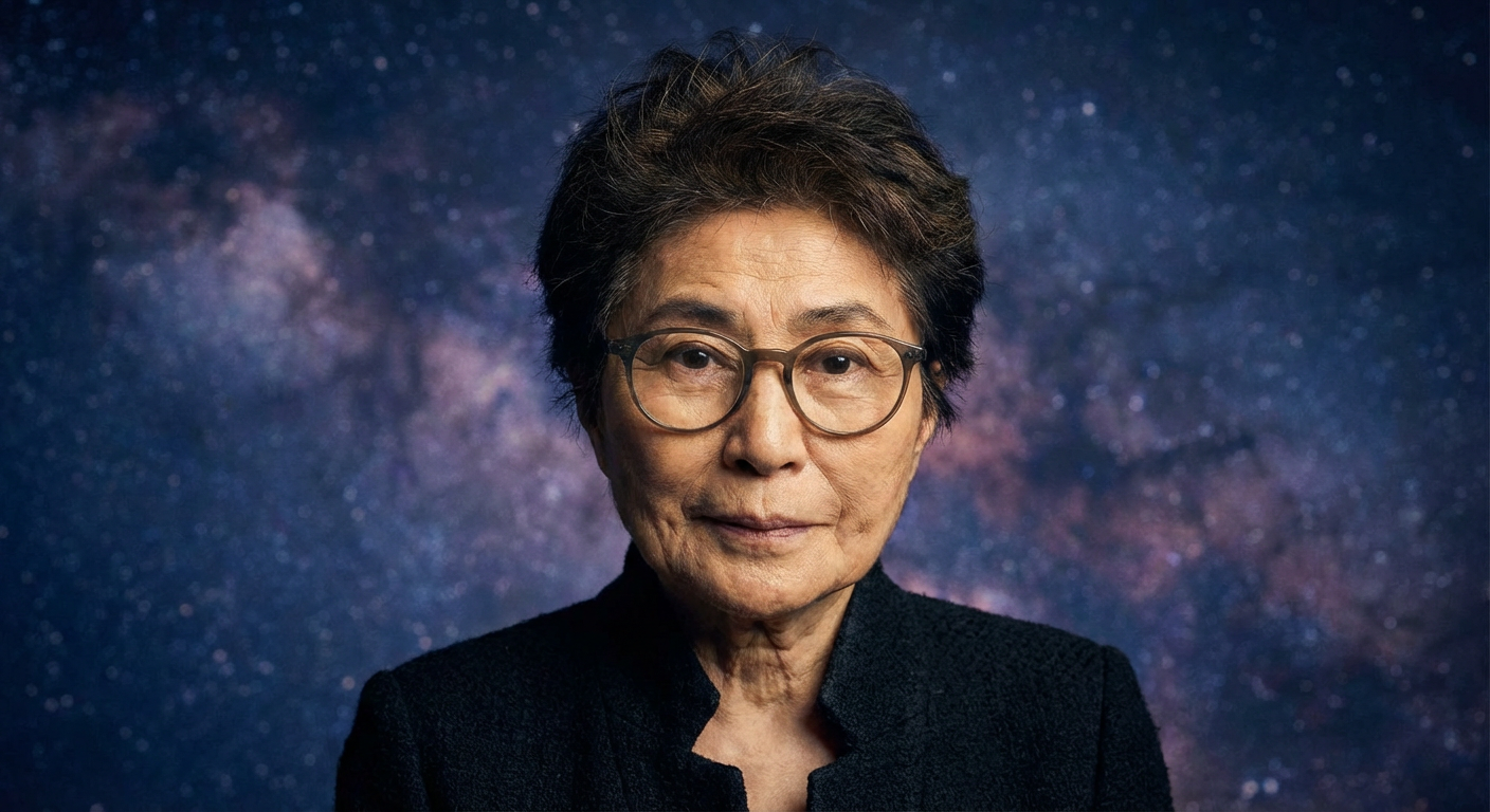 Portrait of Yoko Ono