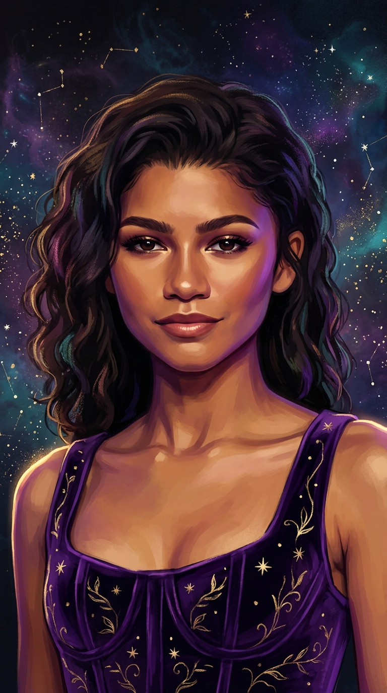 Portrait of Zendaya